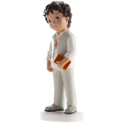 Figura De Comunion Nino Bruno 16.6Cm