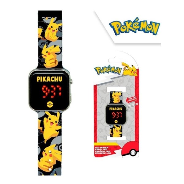 Pokemon Reloj Led