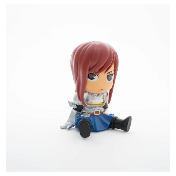 Erza Scarlett Hucha Fairy Tail Tirelire 18Cm -Plastoy