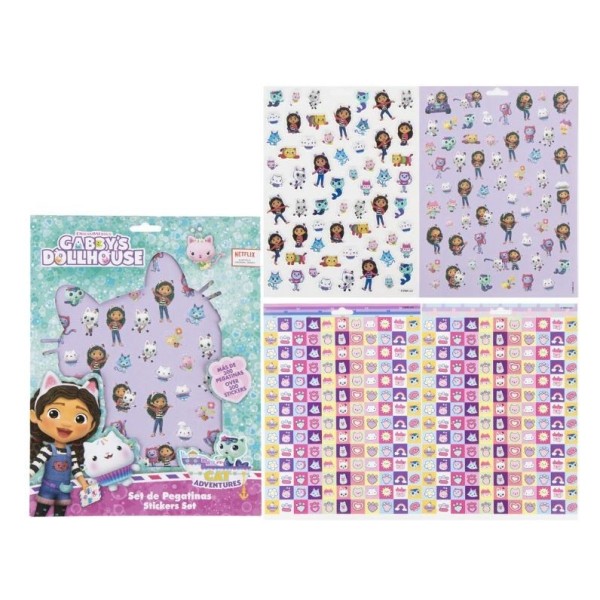 Gabby Dollhouse Set Pegatinas 300