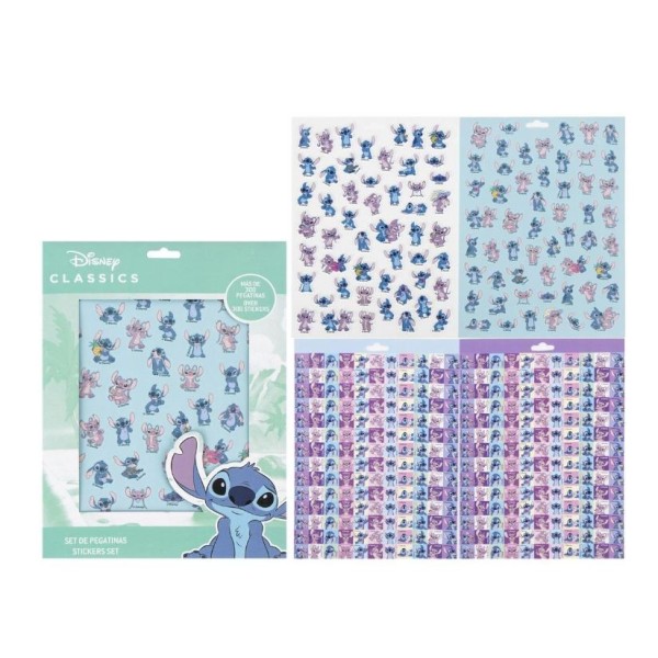 Stitch Set Pegatinas 300