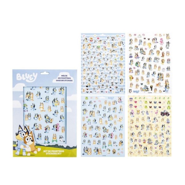Bluey Set Pegatinas 300