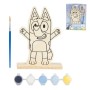 Bluey Figuras Coloreables Madera