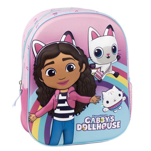 Gabby Dollhouse Mochila 3D 31Cm