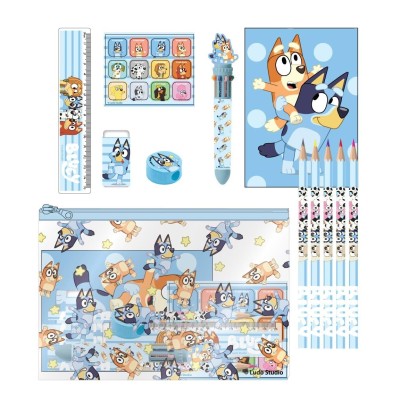 Bluey Set Papeleria Escolar Eva