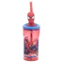 Spiderman Vaso Con Figurita 3D 360Ml