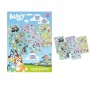 Bluey Pegatina 5 Hojas