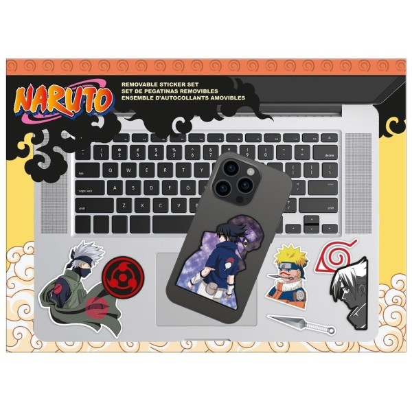 Naruto Set Pegatina Removibles