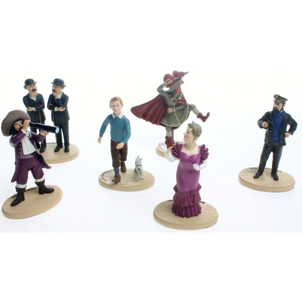 Figura Tin Tin 6 Modelos Surtido