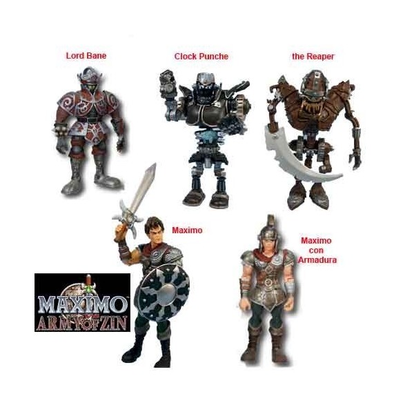 Maximo Vs Army Of Zin Figuras En Blister Individual
