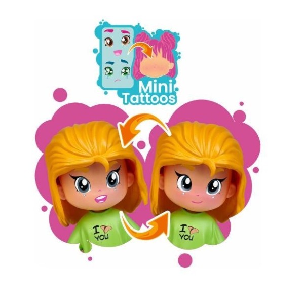 Pinypon Girl Muñeca Con Accesorios 3Modelo 14Cm