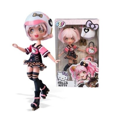 Muneca De Hello Kitty Con Acesorios 20Cm