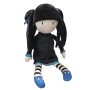 CYP Brands - Muñeca de Trapo Gorjuss Peluche The Lost Heart, Blanda y Agradable al Tacto, Color Gris, 65 cm