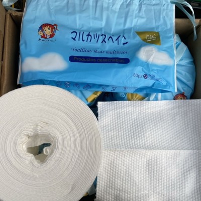 Toallitas Multiusos Secas Y Húmedas –  20X20 Cm | Sin Fragancia, Ultra Suaves Y Resistentes