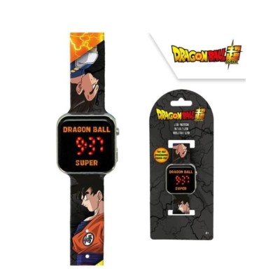 Reloj Led Infantil Dragon Ball Super – Digital, Goku Y Vegeta, Pulsera Iluminada Para Niño, Regalo Original