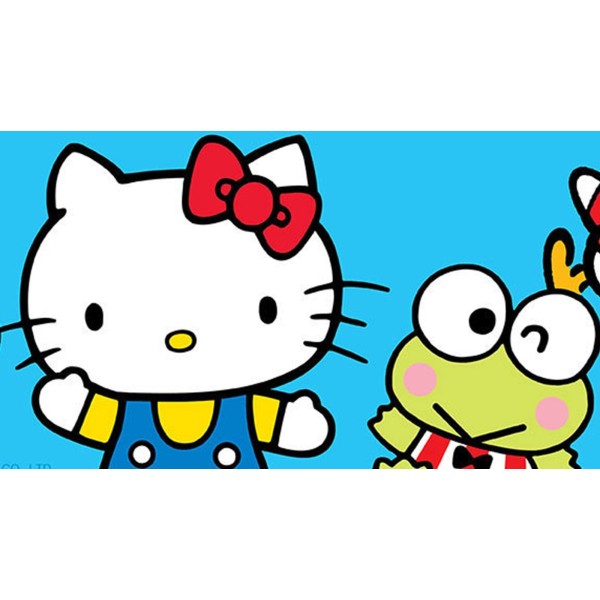 Keroppy- Hello Kitty Peluche 25Cm