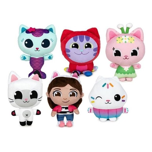 Gabbys Dollhouse Peluche 6Modelo 25-30Cm