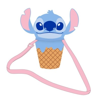 Stitch Peluche Con Bolso 3D 18Cm