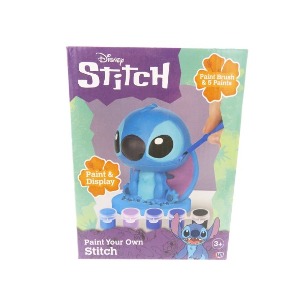 Stitch Figura Yeso Para Pintar 14Cm