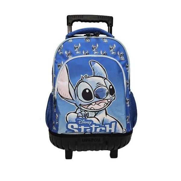 Stitch Mochila Grande Con Trolley 3Cremallera 44Cm
