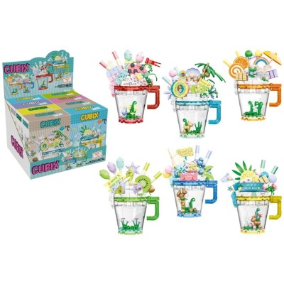 Cubix Bubble Tea Cup 6Modelo 221Pcs