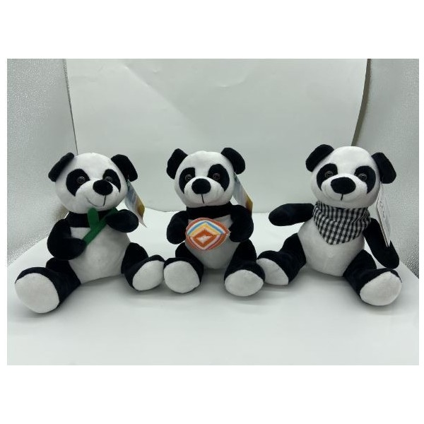 Oso Panda Peluche 3Modelo 20Cm