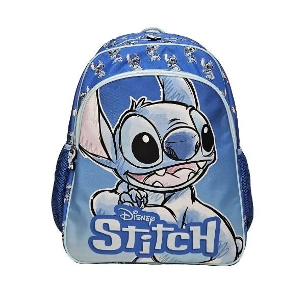 Stitch Mochila Grande 2Cremallera 42Cm