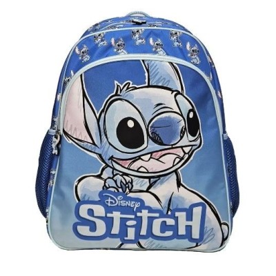 Stitch Mochila Grande 2Cremallera 42Cm