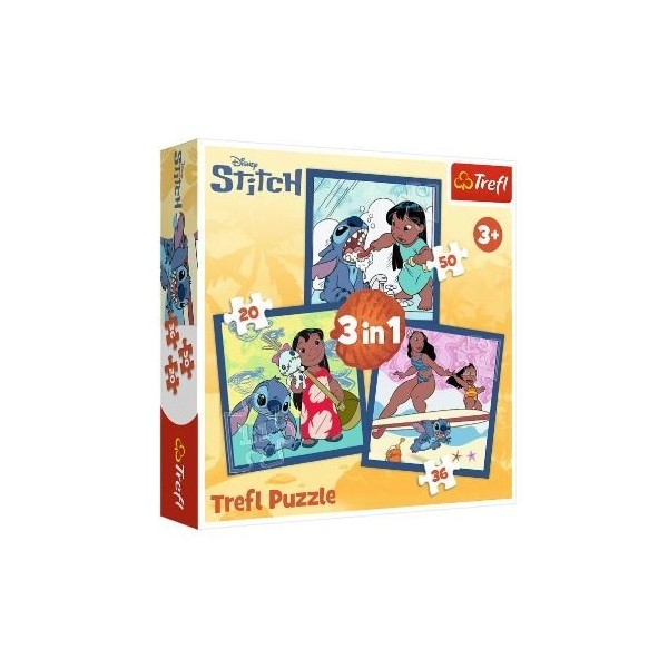 Stitch Puzzle 3 En 1