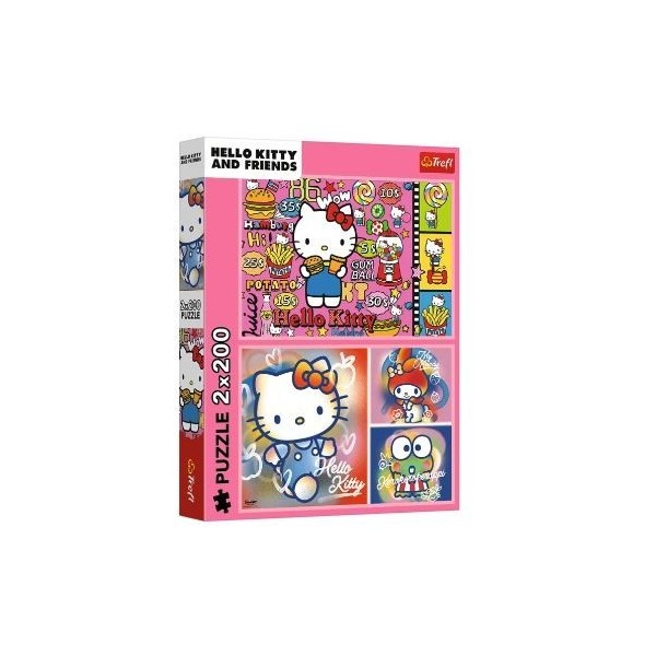 Hello Kitty Puzzle 2X200