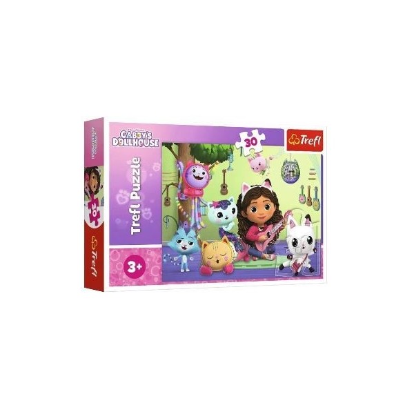 Gabby Dollhouse Puzzle 30Pcs