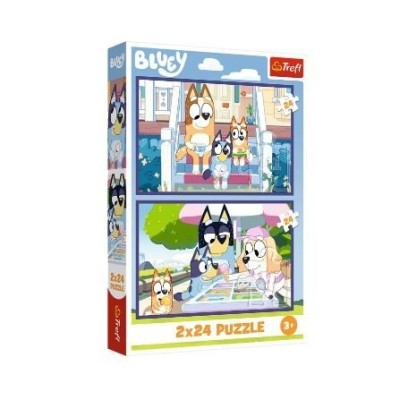 Bluey Puzzle 2X24