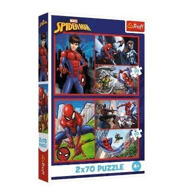 Spiderman Puzzle 2X70