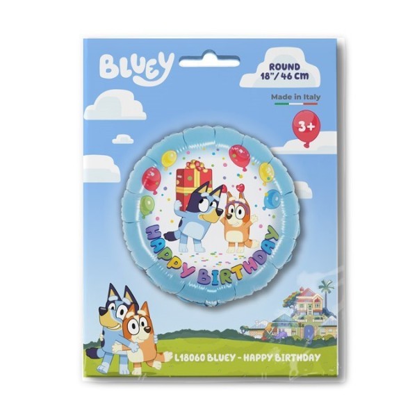Bluey Balon Folie Redondo 46Cm
