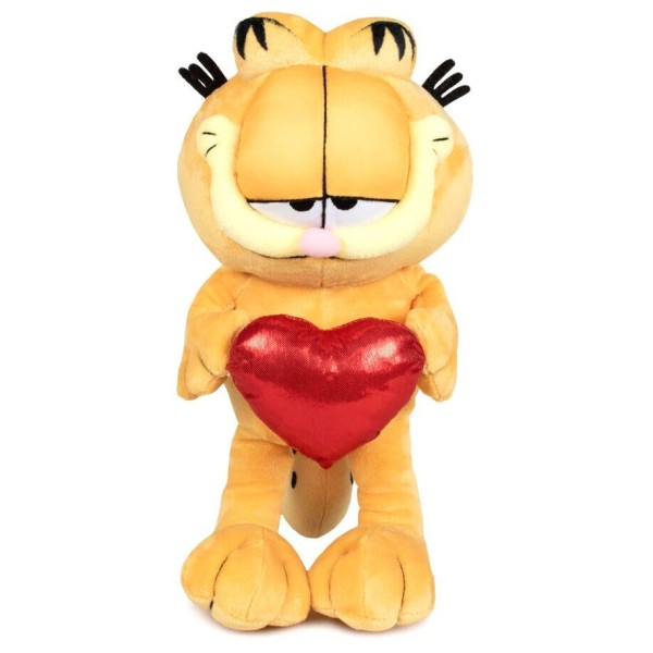 Garfield Peluche Con Corazon Soft 35Cm