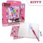 Hello Kitty Diaro Con Boligrafo Magico