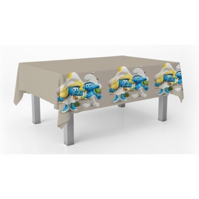 Pitufo Mantel De Plastico 120*180Cm