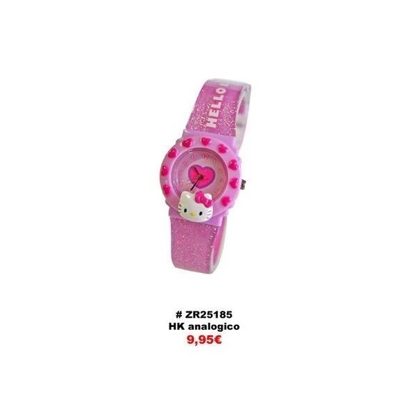 Hello Kitty ZR25185 Reloj Analogico Rosa