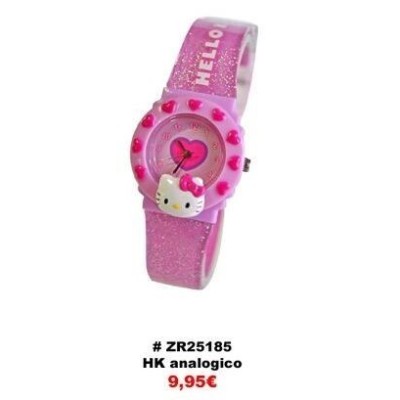 Hello Kitty ZR25185 Reloj Analogico Rosa