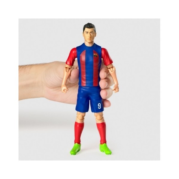 Figura De Accion Lewandowski Fcb Socker 20 Cm