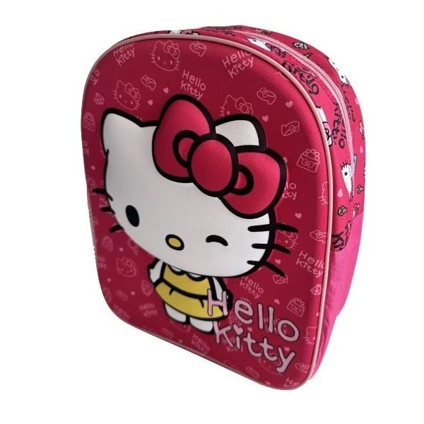 Hello Kitty Mochila 3D 32Cm