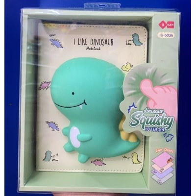 Dino Libreta Squishy 20Cm