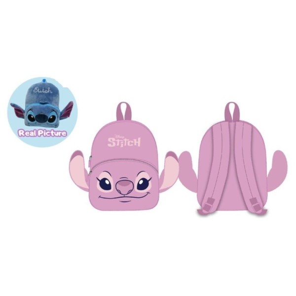 Stitch Peluche Con Mochila 3D 30Cm