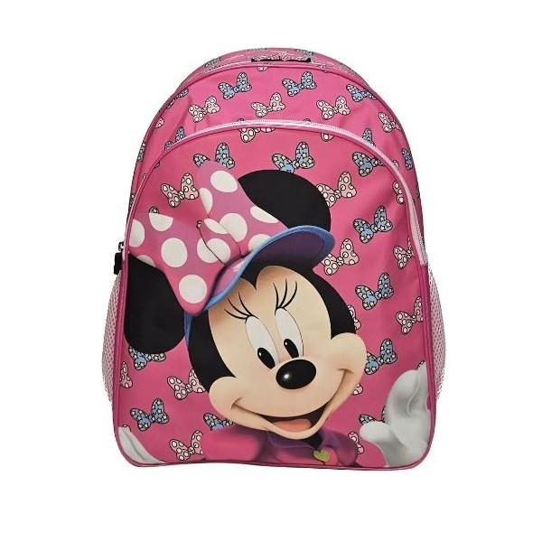 Minnie Mochila Grande 2Cremallera 42Cm