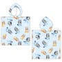 Bluey Poncho Polyester 50*115Cm