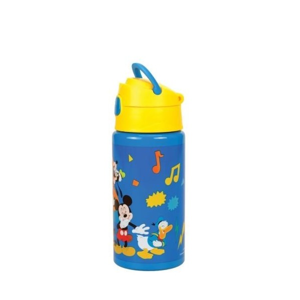 Mickey Botella Aluminio Flip 500Ml