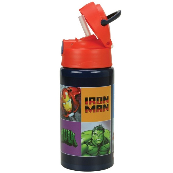 Avengers Botella Aluminio Flip 500Ml