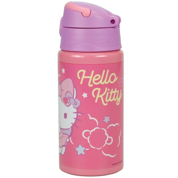 Hello Kitty Botella Aluminio Flip 500Ml