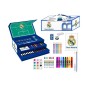 Real Madrid Maletin Set Coloreable 3 Pisos