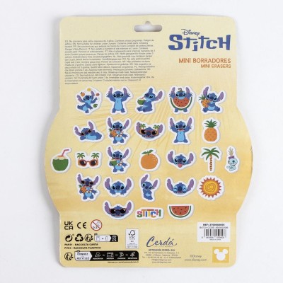 Stitch Mini Borradores 25Pcs